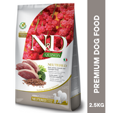 N&D QUINOA NEUTERED Duck Adult Medium Dry Food 2.5KG